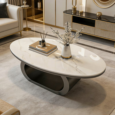 Table basse moderne de luxe minimaliste