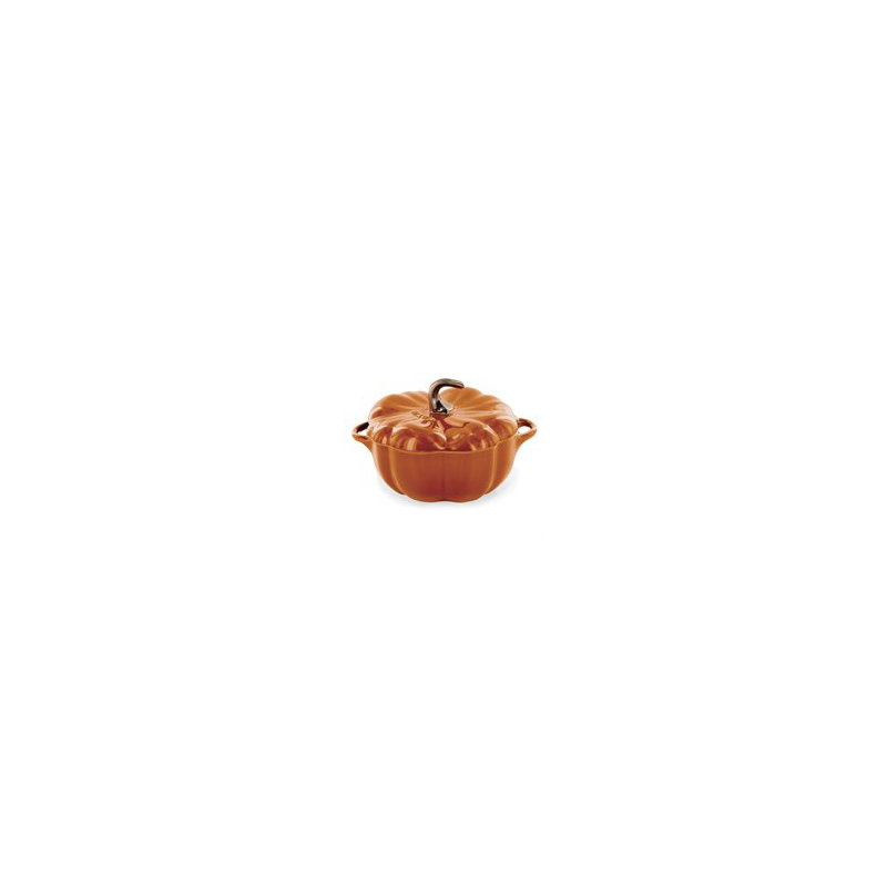 Staub Ceramic 24-oz Pumpkin Cocotte, 0.75 quart