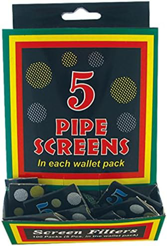 The Big Easy Pipe Accessories P846 Brass Pipe Screens 100-P846, Multicolor