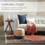 Repose-pieds rond 18 po Teele-1856333102