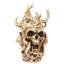 Statue crâne de vampire Hell Flames