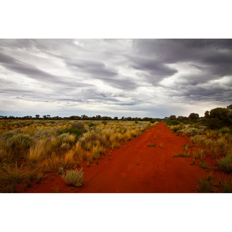 Outback Road - Wrapped Canvas Print, 30cm H x 46cm W x 3.8cm D