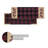 Quogue Rectangle Plaid Cotton Table Runner-98947634