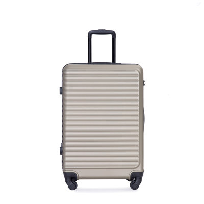 Luggage Sets 3 Piece,Suitcases with Wheels Hardshell,Lightweight Travel Suitcase Sets with TSA Lock,Gold,20/24/28inch