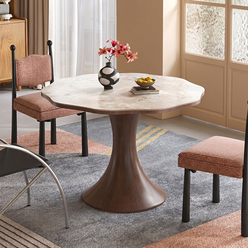 Table de salle à manger blanche, H 29,53 po x L 43,31 po x l 43,31 po