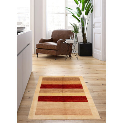 Tapis brun clair 4 pi 1 po x 7 pi 1 po Peshawar Ziegler