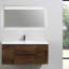 Ensemble de meuble-lavabo mural simple 47 po Korrina-646170133