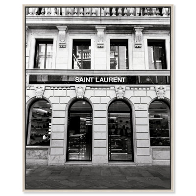 Glam Store front II Canvas Fashion Prints by Art Remedy