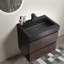 Meuble-lavabo mural en noyer de 24 po avec lavabo Alice-37071247-37071248