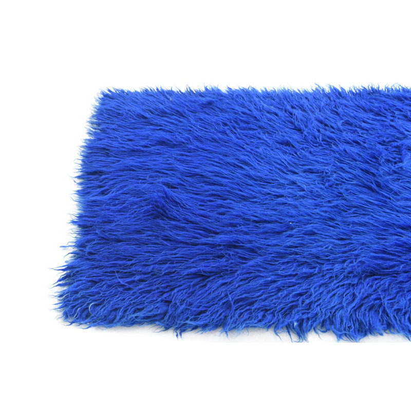 Tapis de couloir bleu 2 pi 10 po x 8 pi 3 po Pinson