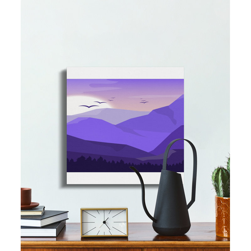 1 Piece Wrapped Canvas Wall Art Set, 50.8 cm H x 50.8 cm W