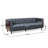 Davidjoe 89.75" Square Arm Sofa, Accent Sofa-851072533