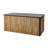 Combine 324.32 Gallon Water Resistant Teak Deck Box in Teak/Lava Gray