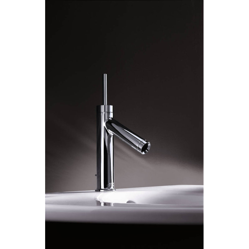 Starck Single Hole Bathroom Faucet with Drain Assembly, Chrome