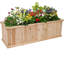 Boîte à fleurs en bois pour jardin-666859635