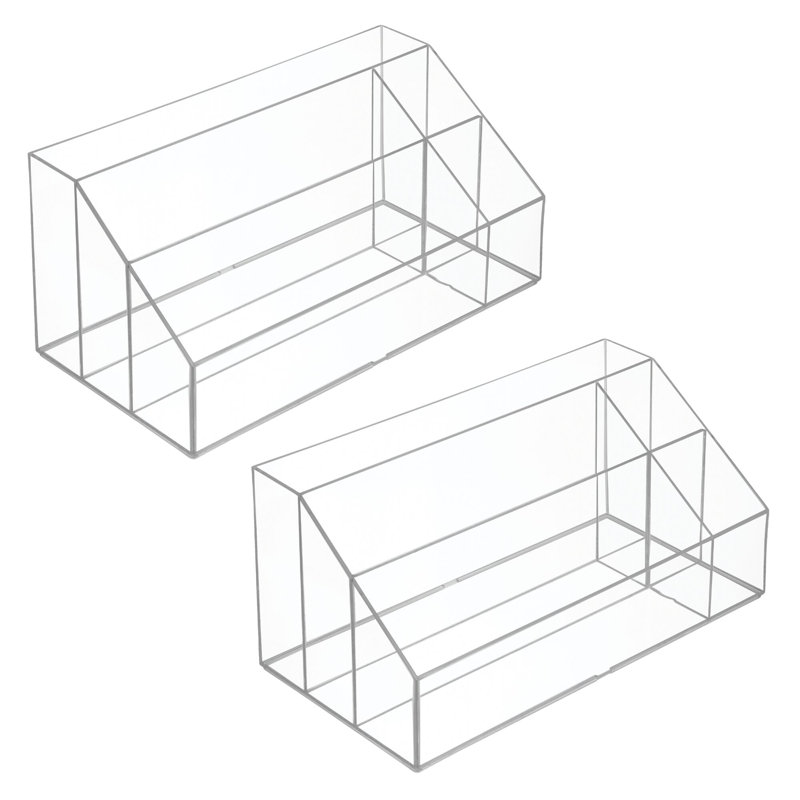 Organisateur de maquillage à 5 sections - Organisateur de comptoir pour les soins de la peau, les vernis à ongles et les cosmétiques