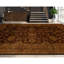Hand Knotted Wool Area Rug in Plum