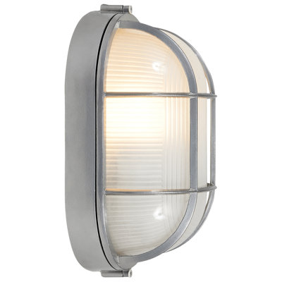 Luminaire d'extérieur à cloison en verre Zurcher