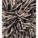 Cyrah Handmade Shag Abstract Black/Brown/Cream Area Rug