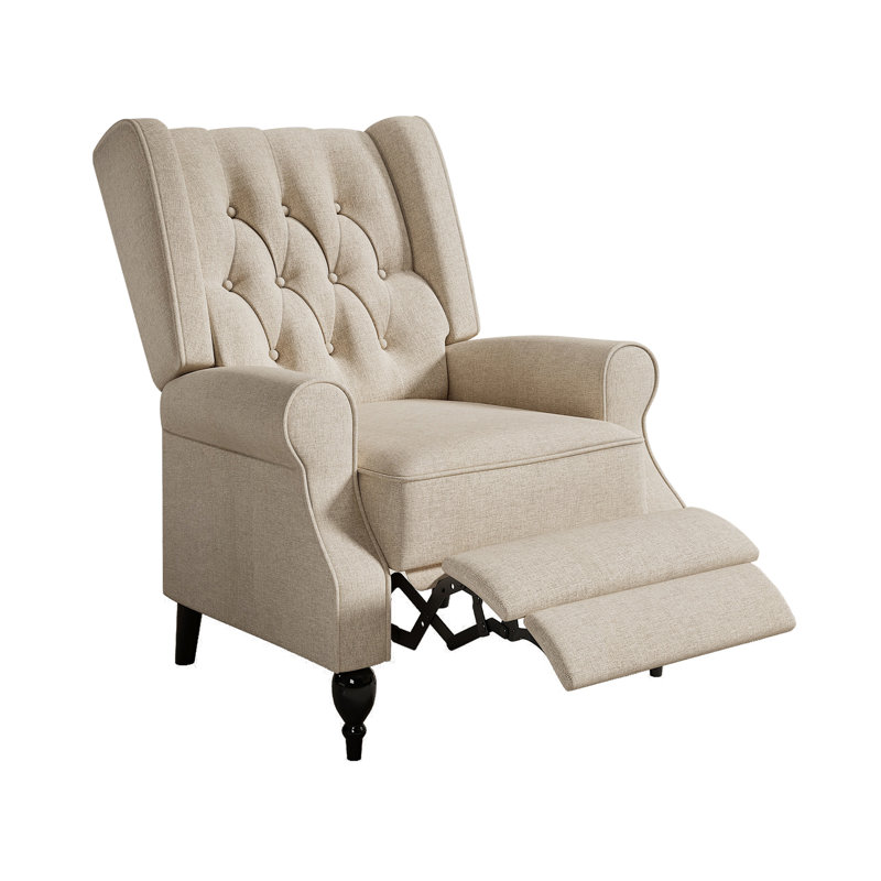Arlanda Upholstered Accent Chair, Beige 