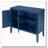 3-Door Wood Cabinet with Adjustable Shelves-13276194