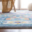Tapis géométrique en laine et coton touffeté à la main Cyriel-1218149889