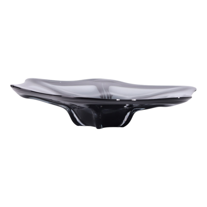 Handmade Glass Decorative Bowl, Blue