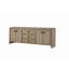 English Knotty Oak 84" Console