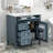 30'' Bathroom Vanity with Top Sink, Modern Bathroom Storage Cabinet with 2 Drawers and a Tip-out Drawer, Single Sink Bathroom Vanity-109013934