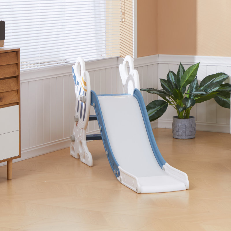 Crossman Kids Slide Freestanding Toddler Slide Ages 1.5-3 Years Blue