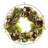 26" Fall Hydrangea and Assorted Leaves Wreath
