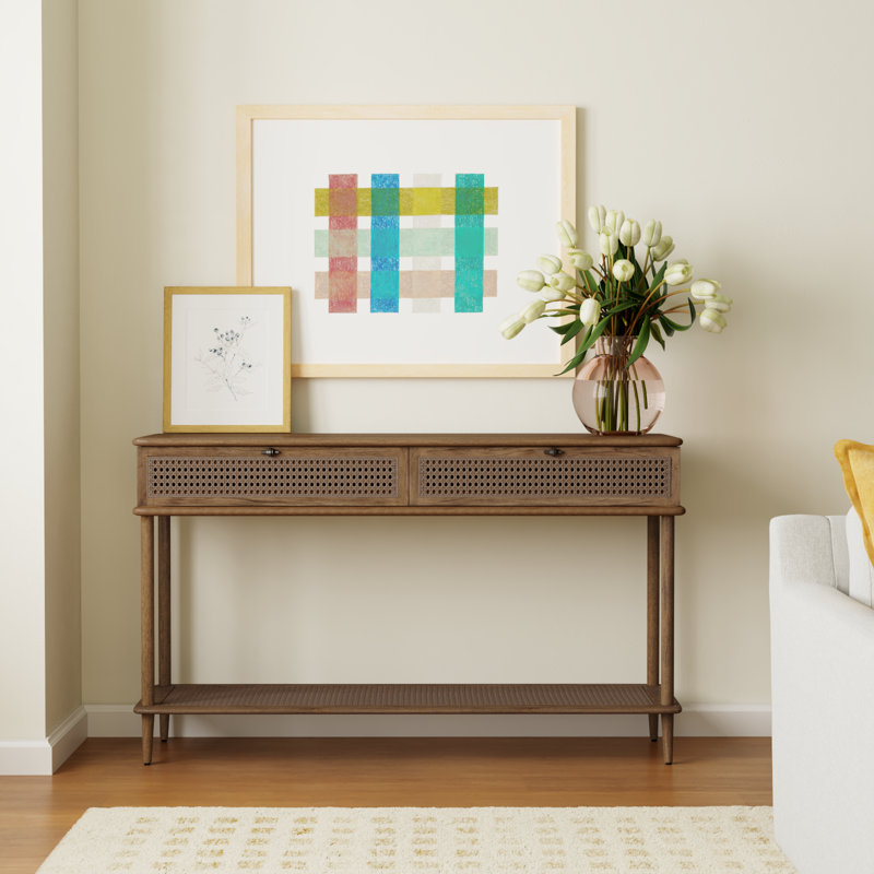 Tora Mid Century Console Table