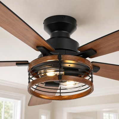 132.08 cm Ceiling Fan with Light Kit
