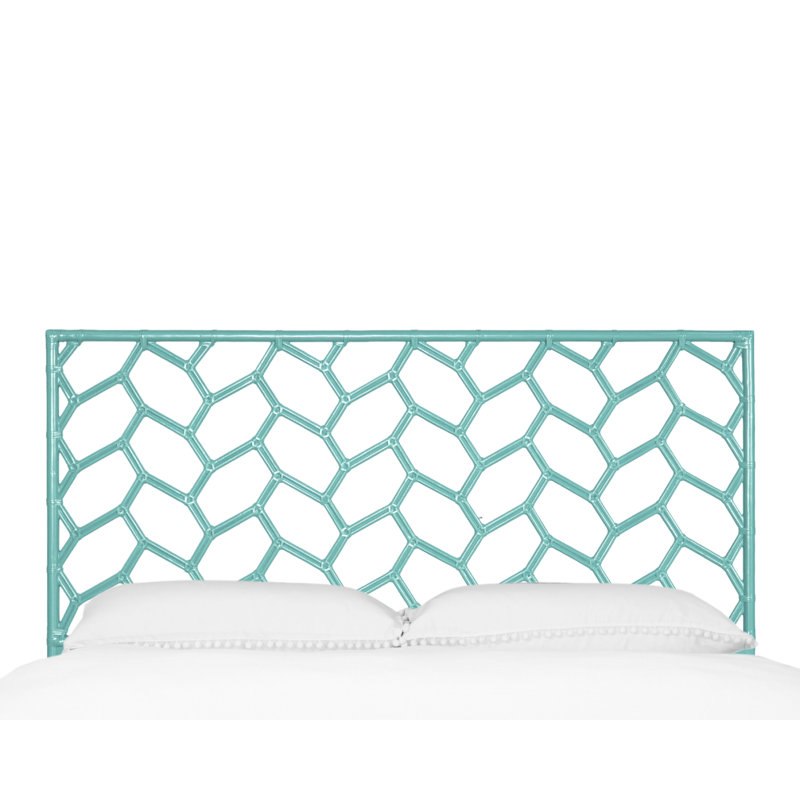 Silas King Platform Bed, Light Blue, King, Turquoise