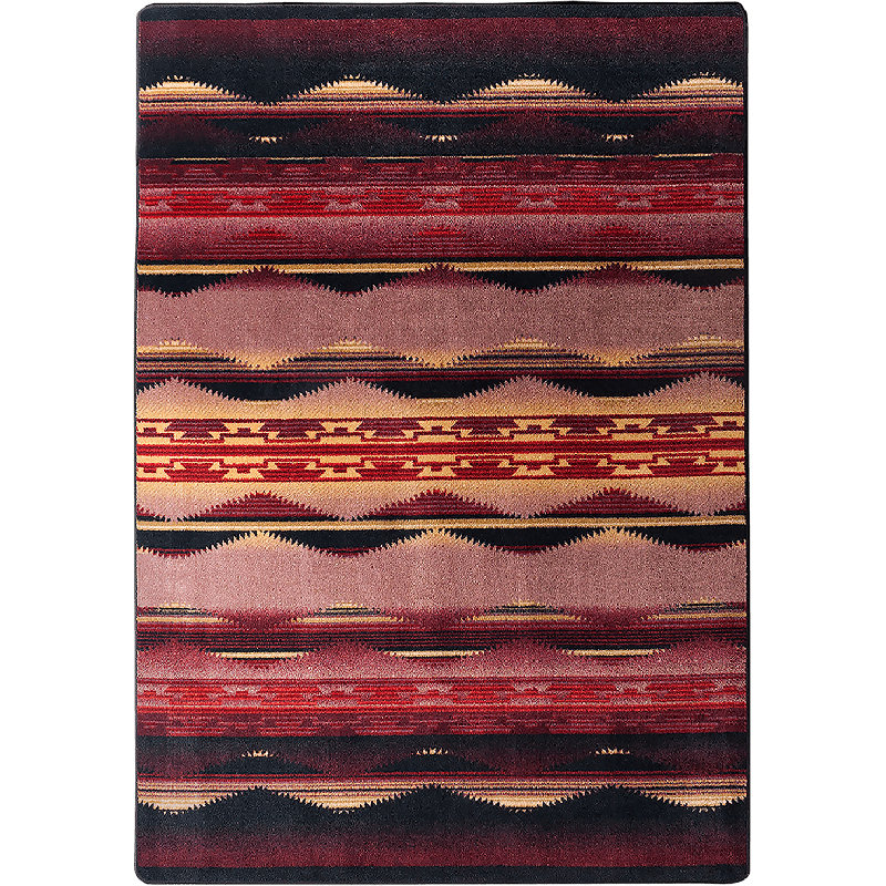 Menik Southwestern Indoor Rug, Rectangle 5'4" x 7'8"