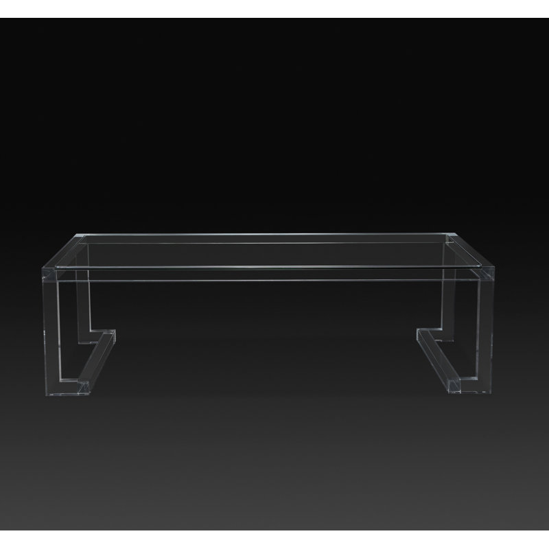 Ava Glass Top Coffee Table
