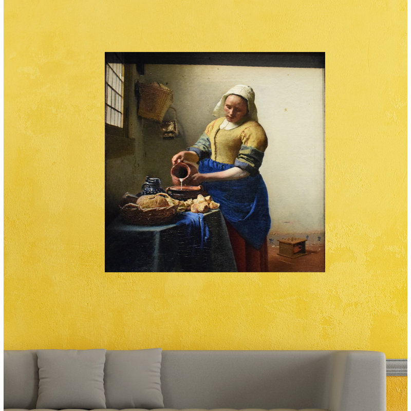 Johannes Vermeer - Wrapped Canvas Print, 152cm H x 101cm W