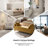 Aristides 56''W Upholstered Flip Top Bench with Subdivided Storage and Toss Pillows-968239468