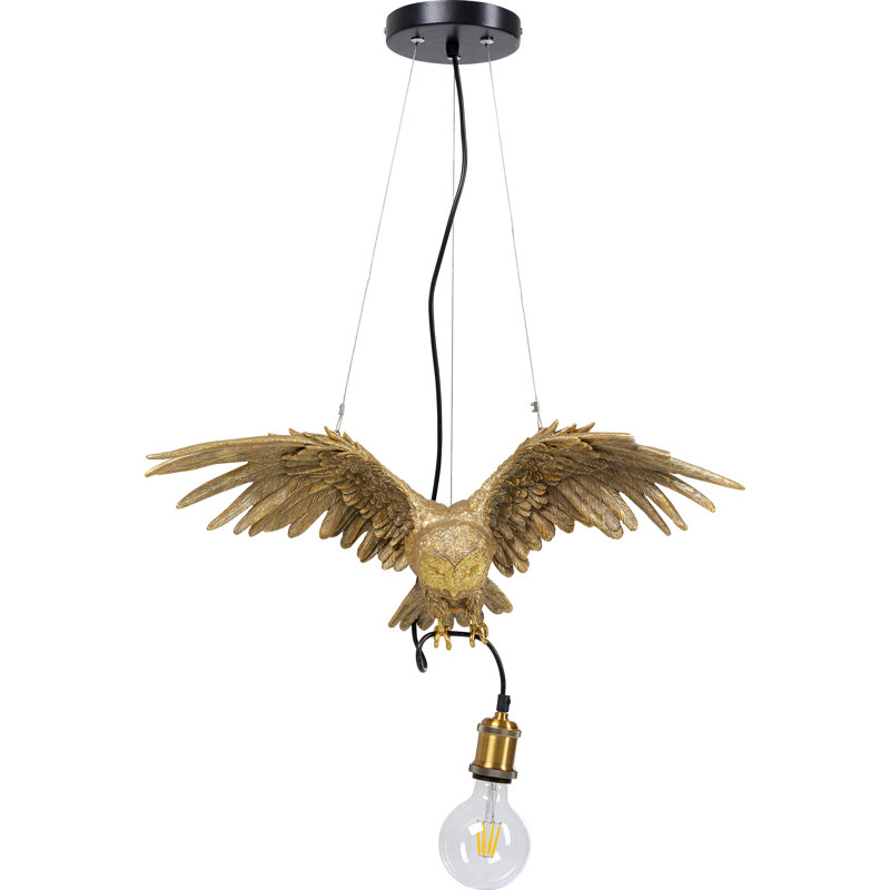 1 - Light Gold Unique/Statement Pendant