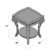 Old World End Table
