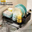 1-Tier Kitchen Dish Drainer Rack