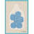 Papier encadré bleu sarcelle