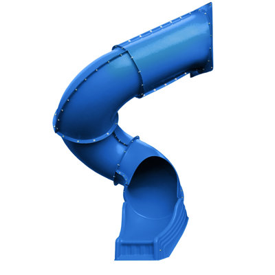 Turbo Spiral Slide for 7' Deck, Blue