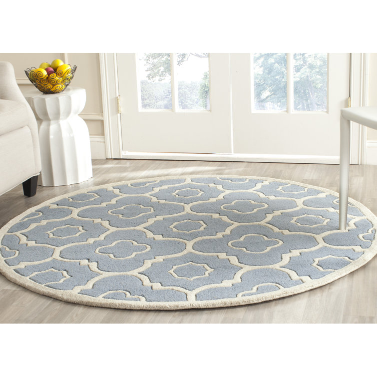 Carolene Hand Tufted Wool Geometric Rug