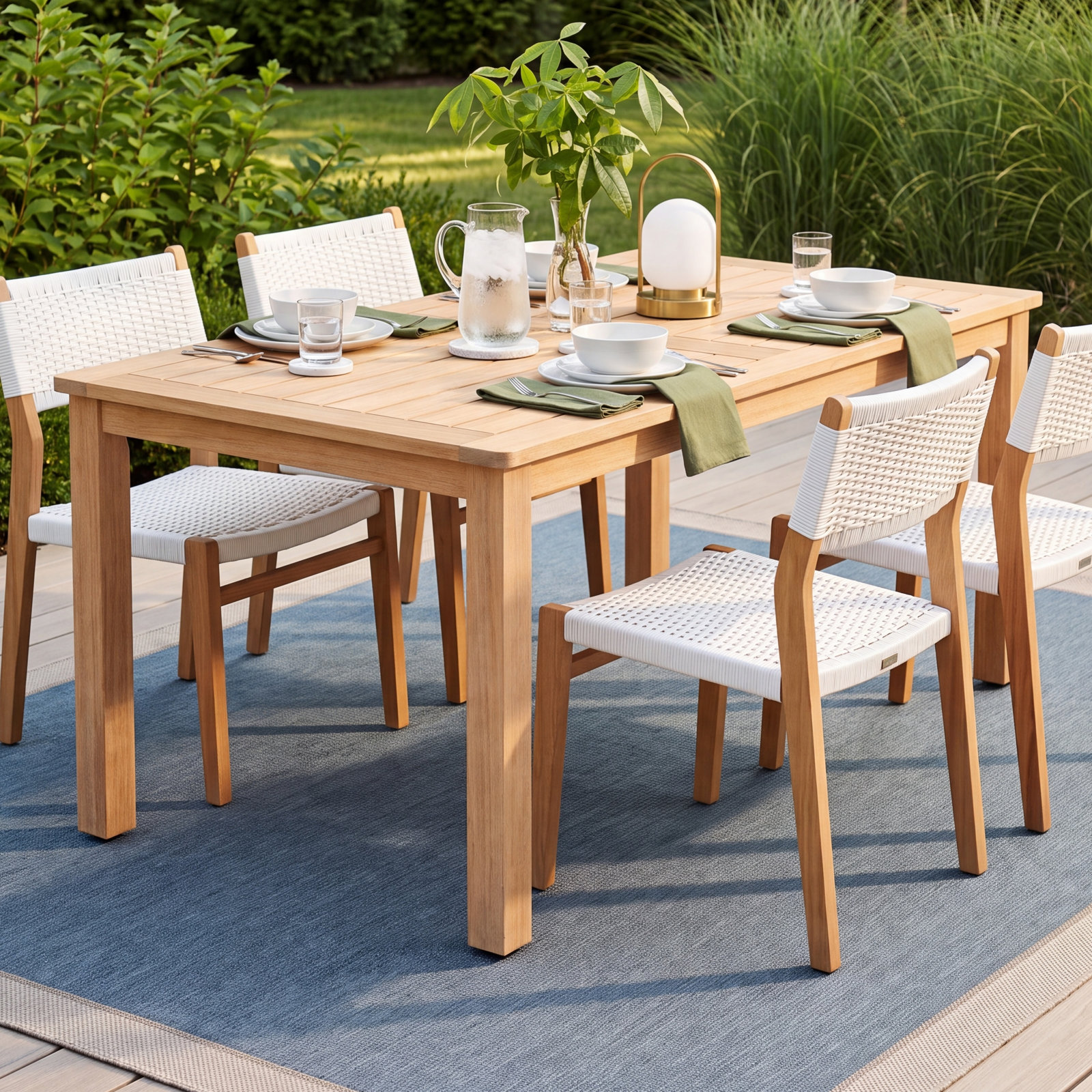 Aliyaan 59'' Outdoor Dining Table
