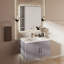 Ensemble de meuble-lavabo mural simple 30 "avec miroir Geneva-87285955-91877425