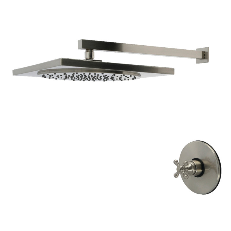 Kingston Brass Metropolitan Single-Handle Pressure Balanced Shower Faucet, Brushed Nickel