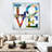 " Vibrant Love Typography " by Harper D. 4 - Pieces-104075752