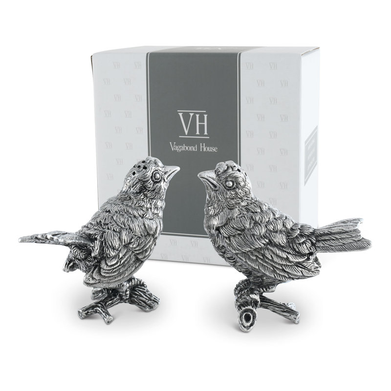 Song Bird Salt And Pepper Shaker Set