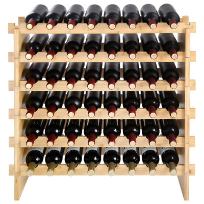 Présentoir à vin 48 pièces 48 bouteilles